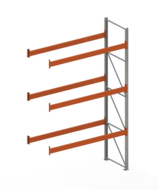 META Pallet rack MULTIPAL for 12 pallets, 2785 mm wide, 4 storage levels