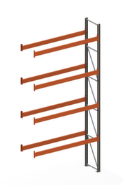 META Pallet rack MULTIPAL for 10 pallets, 2800 mm wide, 5 storage levels