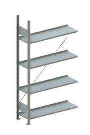 META Extendable boltless shelving