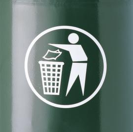 Sticker for Waste garbage can