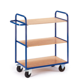 Rollcart Shelf trolley with 3 shelves