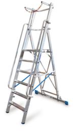 Krause Stepladder STABILO® Professional with safety rail + handrail
