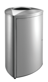 Stainless steel waste garbage can