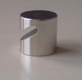 Franken Hook magnet, silver, Ø 16 mm