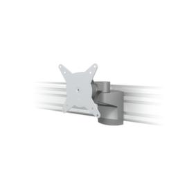 Tiltable monitor arm ViewLite for rail mounting