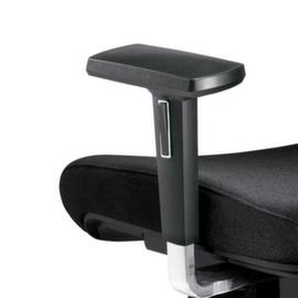 Dauphin 3D armrests for ESD task swivel chair, height/width/depth adjustable