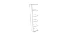 Quadrifoglio Room divider as add-on element