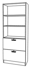 Hanging shelf unit