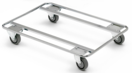Stackable transport trolley