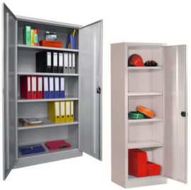 PAVOY Hinged door cabinet Basis light gray