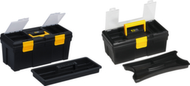 Allit Tool box McPlus made of PP in black/yellow