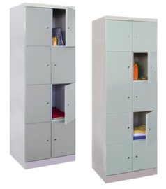PAVOY Compartment cabinet Basis Plus light gray