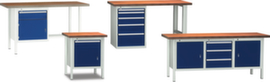 KLW Lutz Workbench in RAL7035/5010
