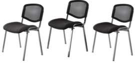 Nowy Styl Visitor chair ISO with mesh backrest