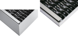 Miltex Frame Eazycare Wave for dust control mat