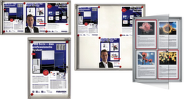 Franken Flat display case X-tra!Line® for indoor use
