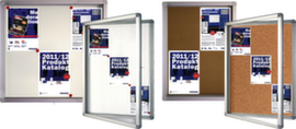 Franken Display case ECO for indoor and outdoor use