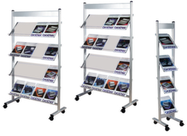 Mobile brochure rack