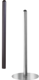 Galvanized post for ashtray