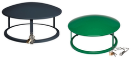 Roof for pedestal ashtray