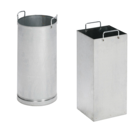 Inner bin for combi ashtrays