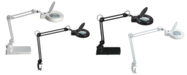 MAUL LED magnifying lamp MAULviso with round head
