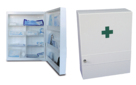 First aid cabinet made of plastic