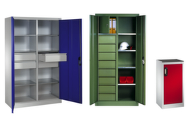 C+P System cupboard ERGO light gray