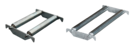 Roller support for drum stand