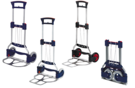 RuXXac Folding sack truck with 125 kg load capacity