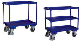 VARIOfit Table trolley with metal trays