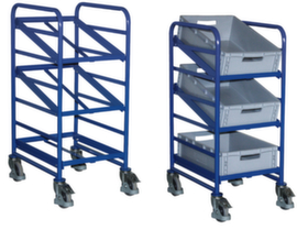 VARIOfit Shelf trolley for Euronorm containers