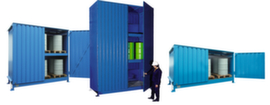 Lacont Hazardous goods shelving containers