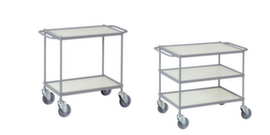 All-purpose trolley with horizontal bracket