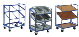 Rollcart Shelf trolley for Euronorm containers