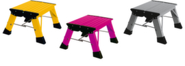 Krause Folding step PlusLine Treppy made of aluminum