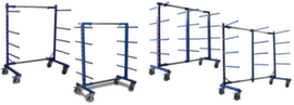 VARIOfit Support arm trolley with 400 kg load capacity