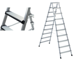 ZARGES Stepladder with padded edges