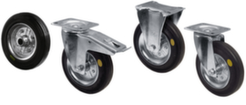 BS-ROLLEN Electrically conductive solid rubber wheel