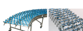 Blume Förderanlagen Scissor roller conveyor