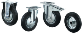 BS-ROLLEN Robust solid rubber wheel