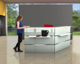 Kerkmann Corner counter Atlantis with pocket shelf