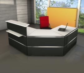 Kerkmann Corner counter Atlantis with counter extension left
