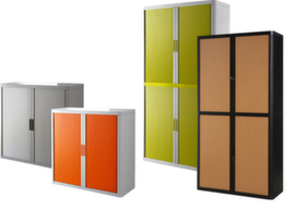 Paperflow Tambour door cupboard easyOffice®