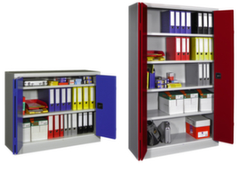 PAVOY Large folding door wardrobe Basis made of steel