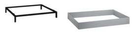 C+P Substructure for flat storage cabinet