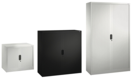 C+P Tambour door cabinet OMNISPACE