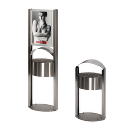 VAR Pedestal ashtray with roof