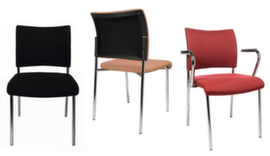Topstar Visitor chair with upholstered seat
