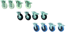 BS-ROLLEN Set of transport castors